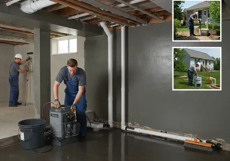 Basement Waterproofing and Flood Prevention process in Hanover, MA